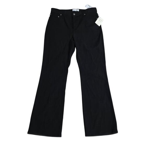 Christopher & Banks Moleskin Stretch Black Pants - 6P - Picture 1 of 6